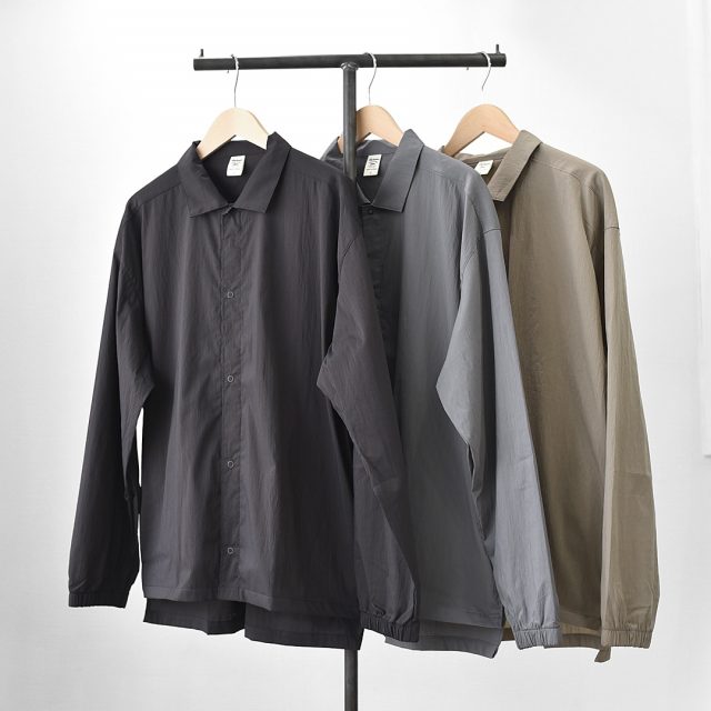 Jackman(ジャックマン)C/N Crepe Coach Shirts