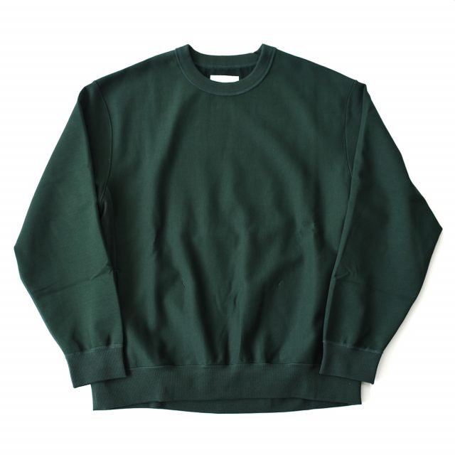 STILL BY HAND( スティルバイハンド)Silkete Cotton Sweat Crew Neck