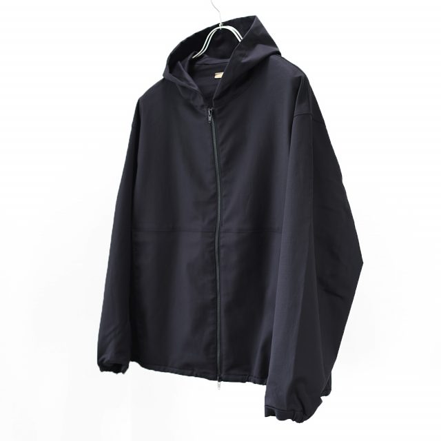 LAMOND(ラモンド)Double Cloth Cotton Zip Parka