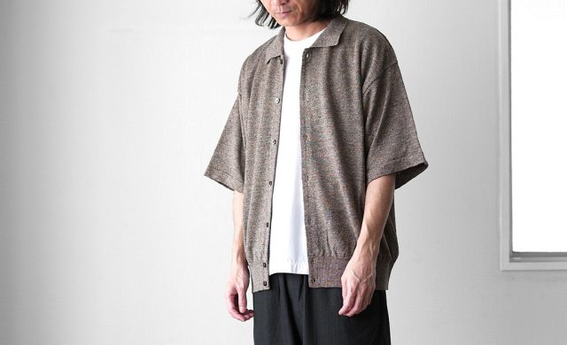 crepuscule（クレプスキュール）Linen S/S Shirt