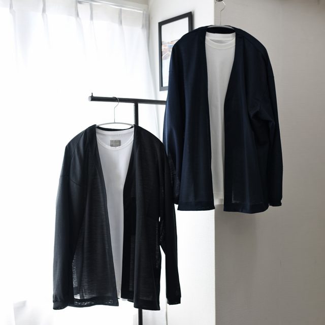 STILL BY HAND（スティルバイハンド）ラミーピケカーディガン