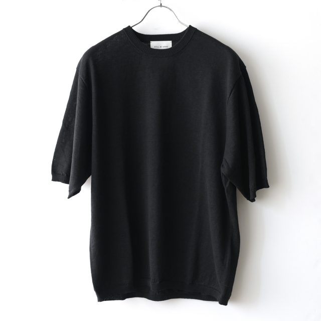 STILL BY HAND（スティルバイハンド）Linen/Cotton Knit Tee